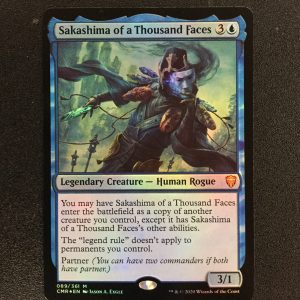Sakashima of a Thousand Faces (FOIL) - MTG Proxy Commander Drop Series