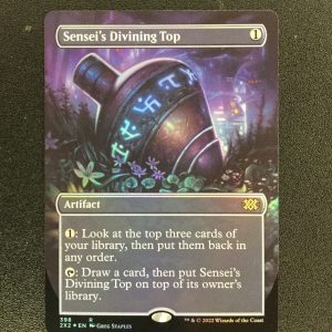 Sensei's Divining Top (FOIL Borderless) - MTG Proxy Double Masters 2022