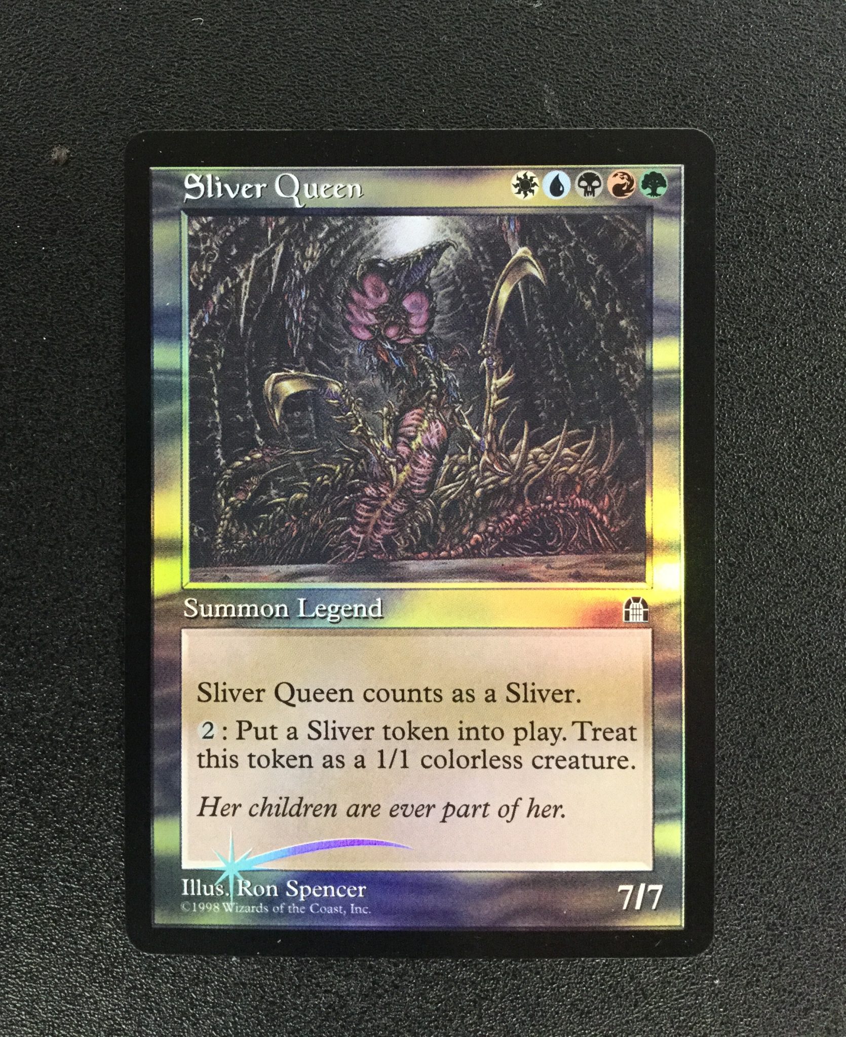 Sliver Queen (FOIL) MTG Proxy Stronghold Proxy King