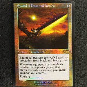 Sword of Feast and Famine (FOIL) - MTG Proxy Judge Promos