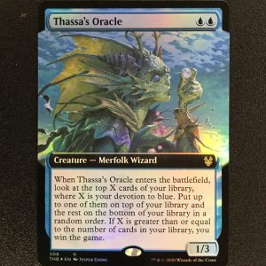 Thassa's Oracle (FOIL Extended Art) - MTG Proxy Theros Beyond Death