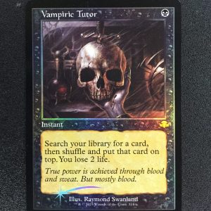 Vampiric Tutor (FOIL Retro Frame) - MTG Proxy Dominaria Remastered