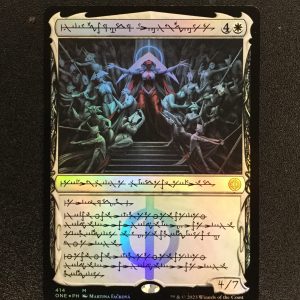 Elesh Norn, Mother of Machines (FOIL Phyrexian) - MTG Proxy Phyrexia: All Will Be One