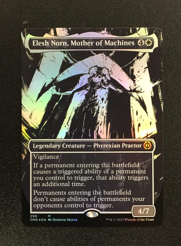 Elesh Norn, Mother of Machines (FOIL Showcase) - MTG Proxy