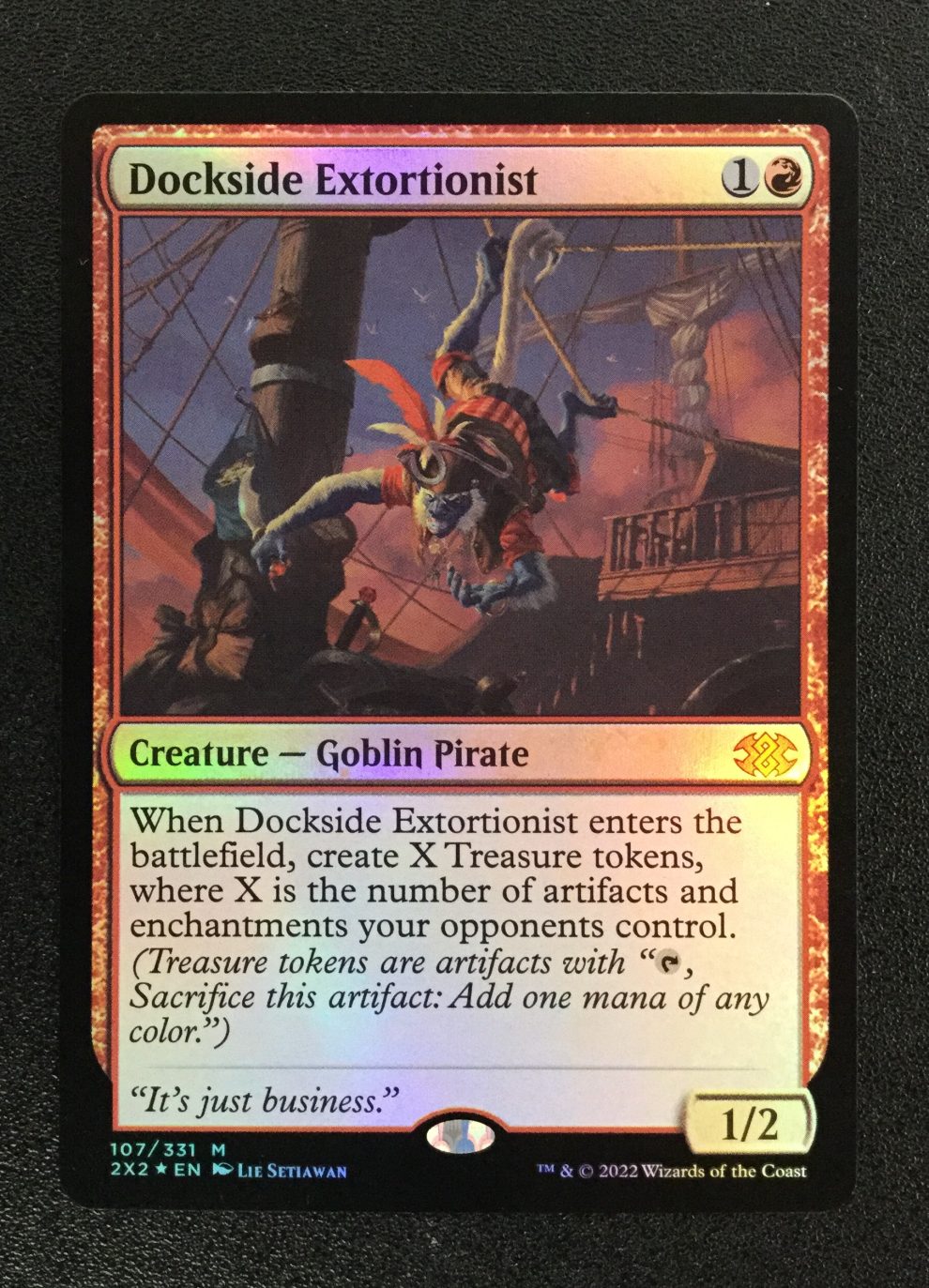 Dockside Extortionist (FOIL) MTG Proxy Double Masters 2022 Proxy King