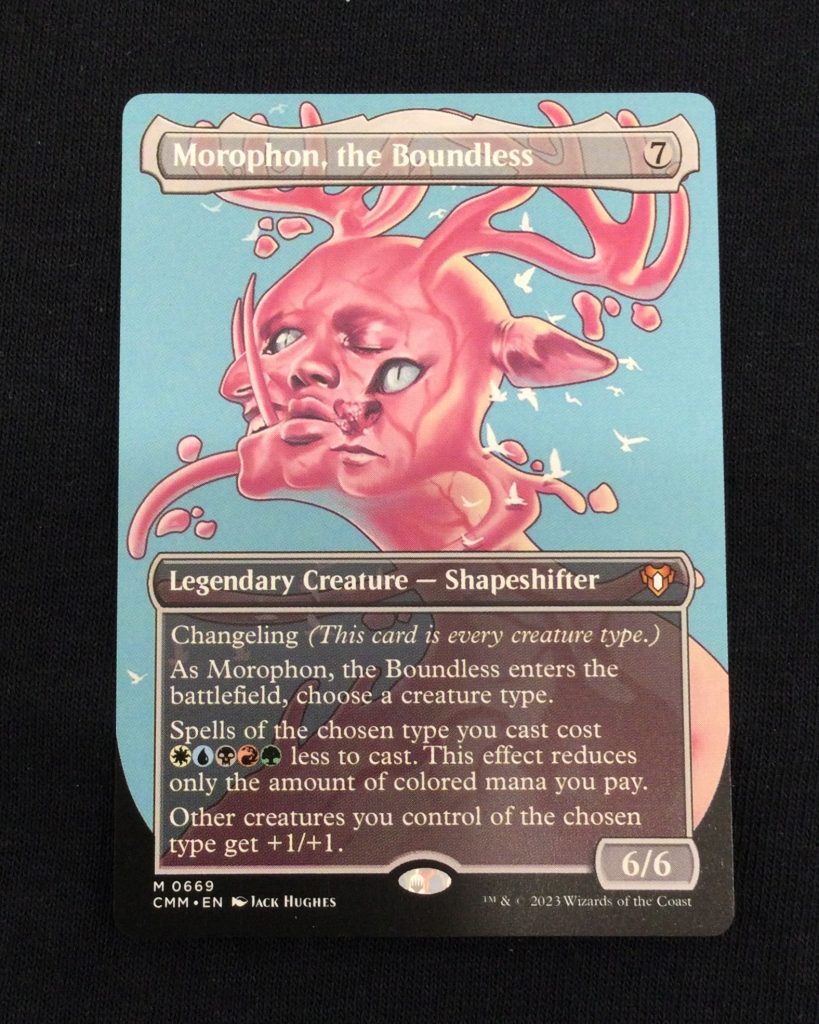 Custom Commander Deck: Morophon, The Boundless - Tribal Theme EDH/MTG  100-Card Deck, Near Mint
