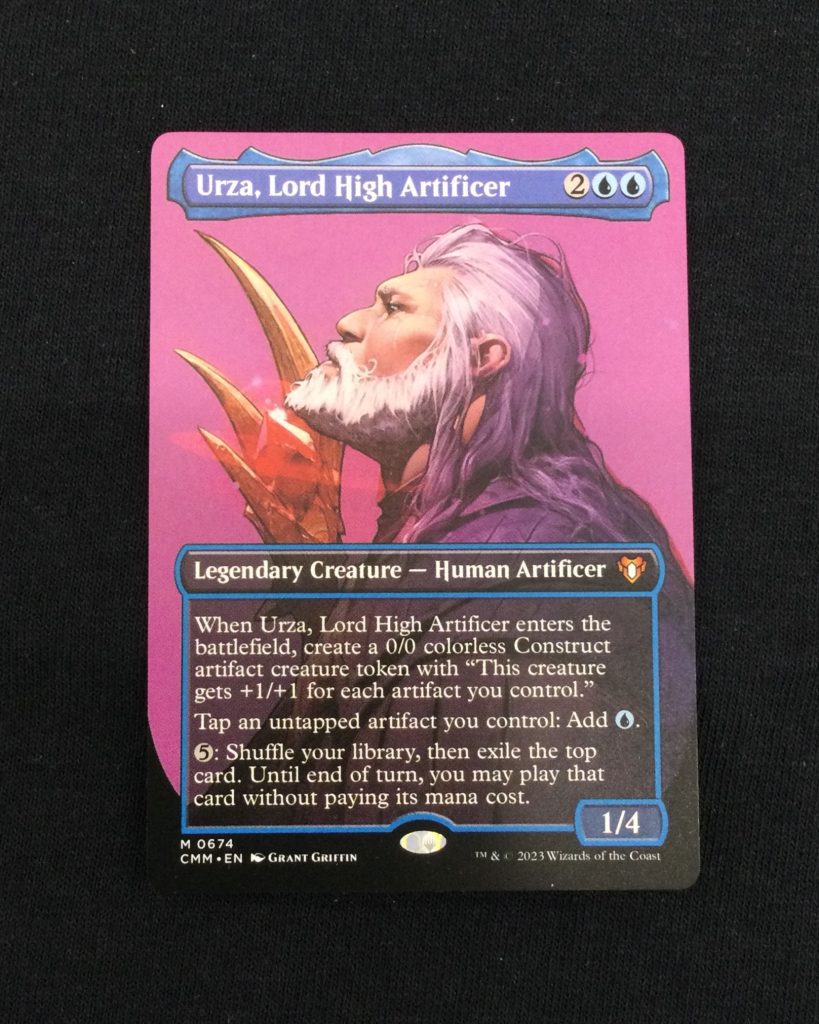 Ultra Pro Deck Box 100+ Carte Magic: The Gathering Commander Masters - Urza, Lord High Artificer