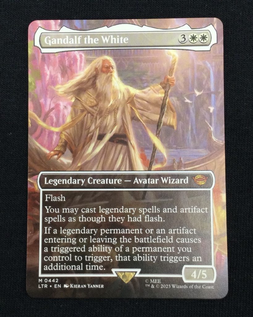 Gandalf the White (Borderless) - MTG Proxy Universes Beyond: The Lord ...