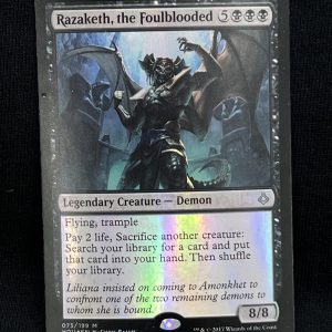 Razaketh, the Foulblooded (FOIL) - MTG Proxy Hour of Devastation