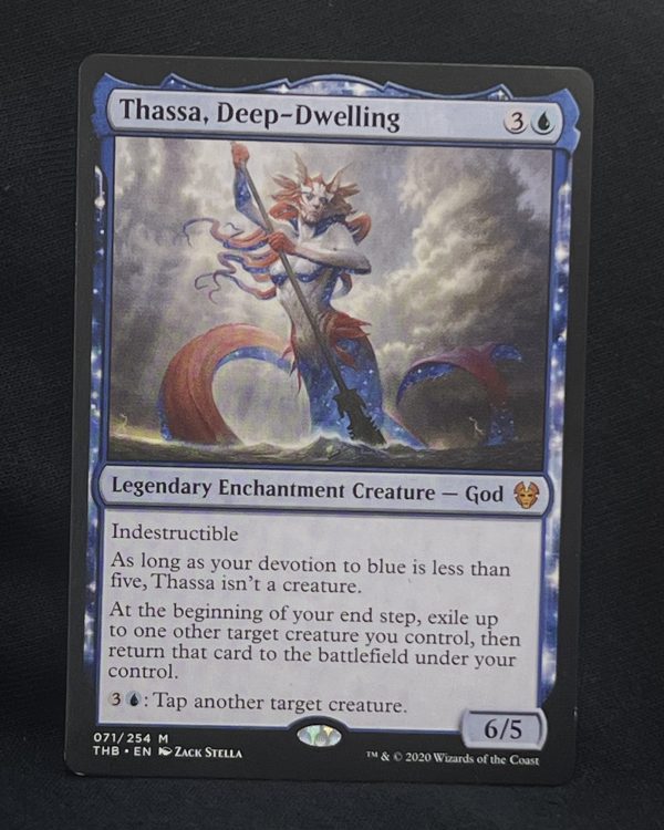 Thassa, Deep-Dwelling - MTG Proxy Theros Beyond Death - Proxy King Thassa, Deep-Dwelling - MTG Proxy Theros Beyond Death - Proxy King