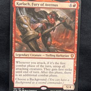 Karlach, Fury of Avernus - MTG Proxy Commander Legends: Battle for Baldur's Gate