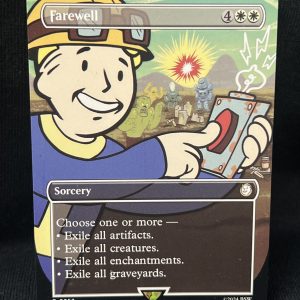 Farewell (Borderless) - MTG Proxy Universes Beyond: Fallout 