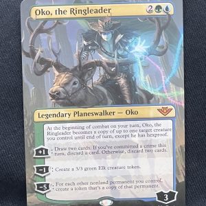 Oko, The Ringleader (Borderless) - MTG Proxy Outlaws of Thunder Junction 