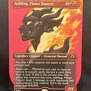 Ashling, Flame Dancer (Borderless) - MTG Proxy Modern Horizons 3