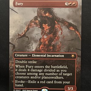 Fury (Borderless) - MTG Proxy Special Guests