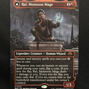 Ral, Monsoon Mage/ Ral, Leyline Prodigy (Borderless) - MTG Proxy Modern Horizons 3