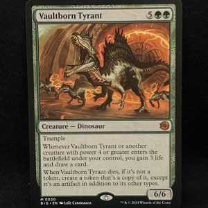 Vaultborn Tyrant - MTG Proxy Outlaws of Thunder Junction: The Big Score 