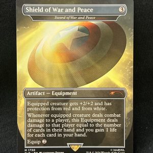 Shield of War and Peace - Sword of War and Peace - MTG Proxy Marvel SLD