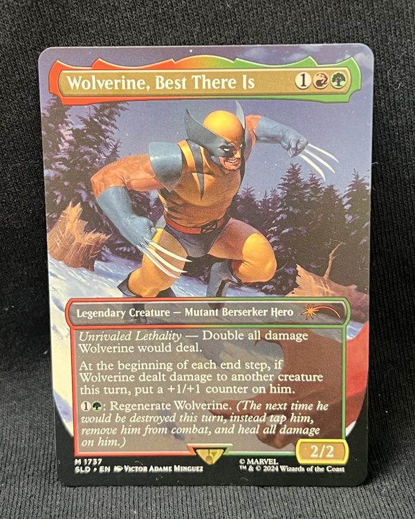 Wolverine, Best There Is - MTG Proxy Marvel Secret Lair Drop