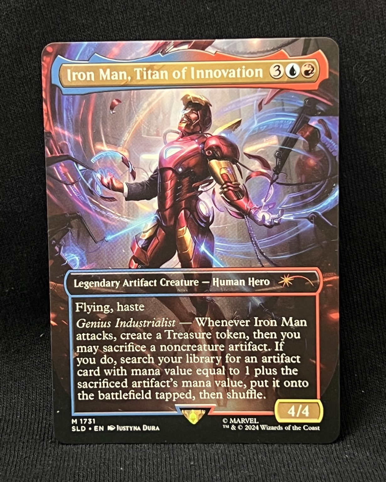 Iron Man, Titan of Innovation (Rainbow Foil) [Secret Lair Drop Series] main image 0