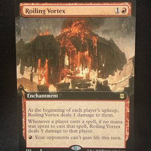 Roiling Vortex (Extended Art) - MTG Proxy Zendikar Rising