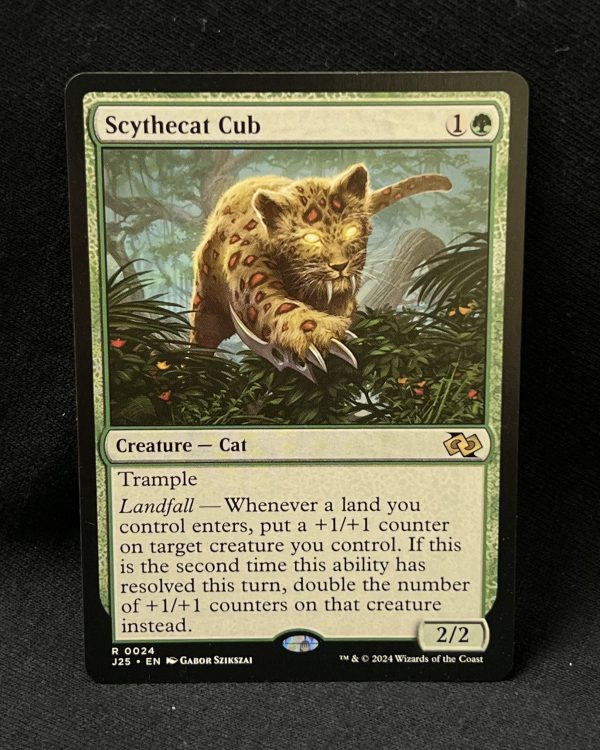 Scythecat Cub - MTG Proxy Foundations Jumpstart - Proxy King