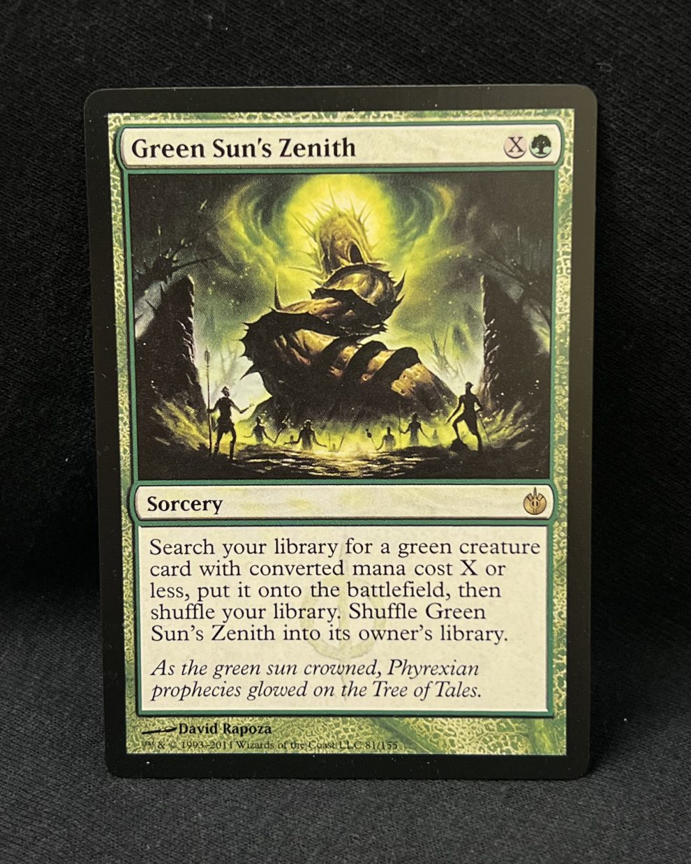 Green Sun's Zenith - MTG Proxy Mirrodin Besieged - Proxy King