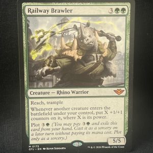 Railway Brawler - MTG Proxy Outlaws of Thunder Junction