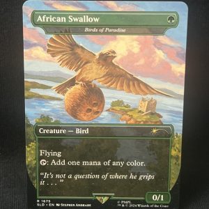 African Swallow - Birds of Paradise - MTG Proxy SLD