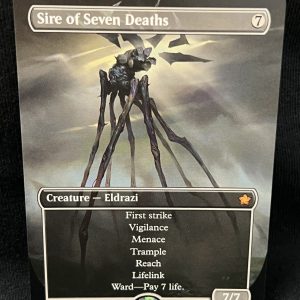 Sire of Seven Deaths (Borderless) - MTG Proxy Foundations