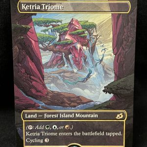 Ketria Triome (Showcase) - MTG Proxy Ikoria: Lair of Behemoths
