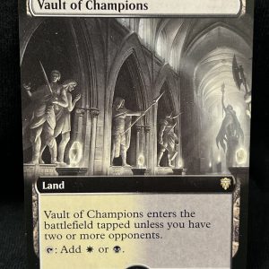 Vault of Champions (Extended Art) - MTG Proxy Commander Legends