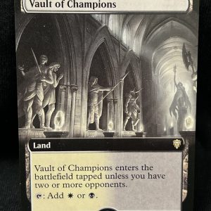 Vault of Champions (Extended Art) - MTG Proxy Commander Legends