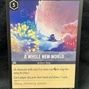 A Whole New World - Disney's Lorcana Card Proxy