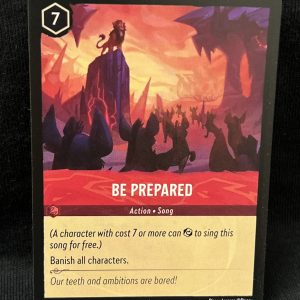 Be Prepared - Disney's Lorcana Card Proxy