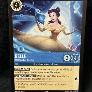 Belle - Strange but Special - Disney's Lorcana Card Proxy