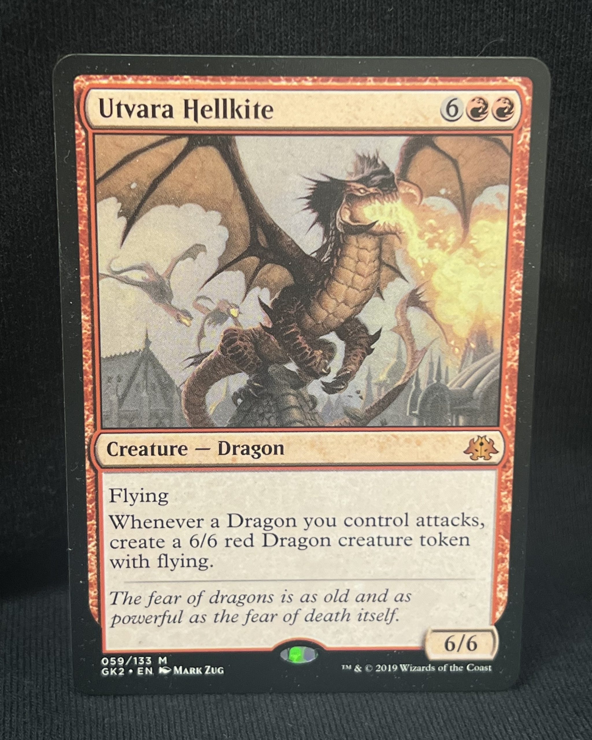 Utvara Hellkite - MTG Proxy Ravnica Allegiance: Guild Kits