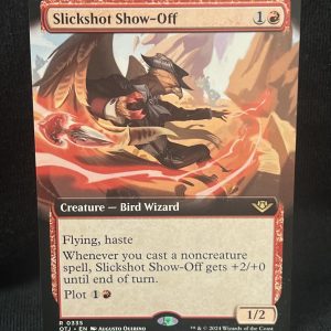 Slickshot Show-Off (Extended Art) - MTG Proxy Outlaws of Thunder Junction