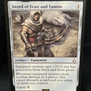 Sword of Feast and Famine - MTG Proxy Universes Beyond: Assassin's Creed