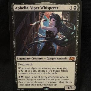 Aphelia, Viper Whisperer (Anime) - MTG Proxy Foundations Jumpstart
