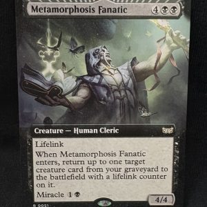 Metamorphosis Fanatic (Extended Art) - MTG Proxy Commander: Duskmourn: House of Horror