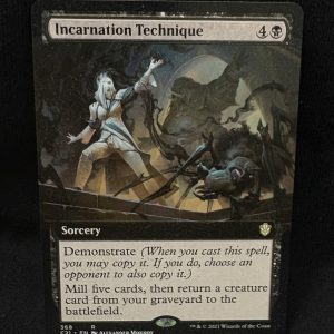 Incarnation Technique (Extended Art) - MTG Proxy Commander 2021