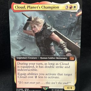 Cloud, Planet's Champion (Extended Art) - MTG Proxy FINAL FANTASY
