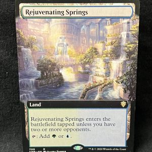 Rejuvenating Springs (Extended Art) - MTG Proxy Commander Legends
