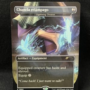 Chancla relámpago - Lightning Greaves - MTG Proxy SLD