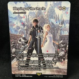 Blessing of the Oracle - MTG Proxy Akroma's Will (Showcase) - FINAL FANTASY: Through the Ages