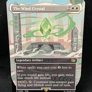 The Wind Crystal (Borderless) - MTG Proxy FINAL FANTASY