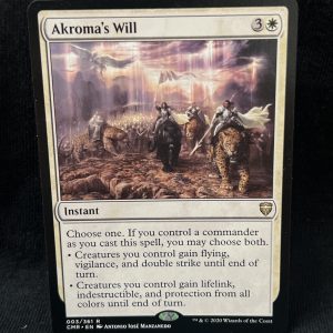 Akroma's Will - MTG Proxy Commander Legends 