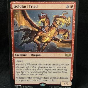 Goldlust Triad - MTG Proxy Commander: Tarkir: Dragonstorm