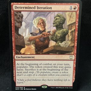 Determined Iteration - MTG Proxy Commander: Streets of New Capenna